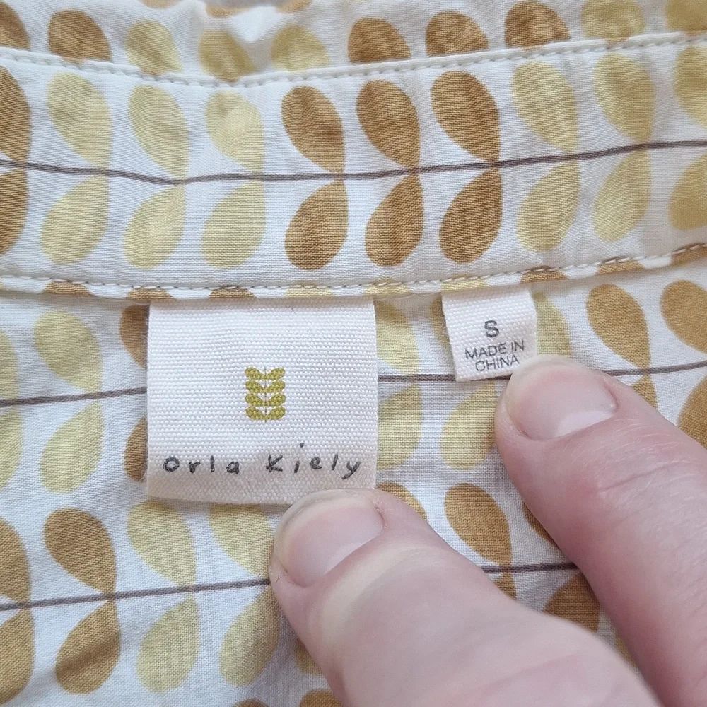 Orla Kiely patterned Tote Bag and shirt - Picture 4 of 5